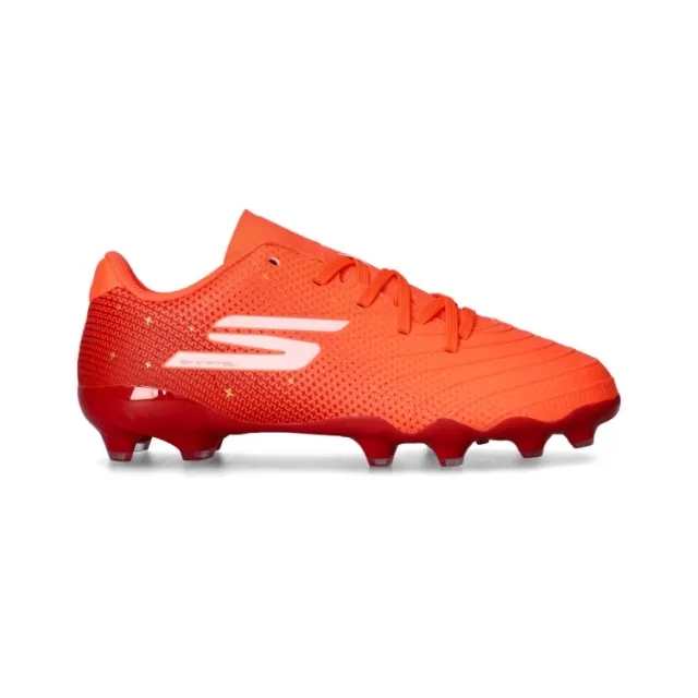 Skechers HK Player Edition SKX_ 1.5 Jr Youth FG Sneaker in Coral