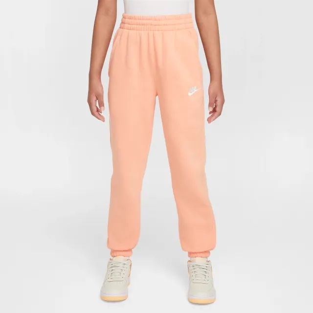 Nike Sportswear Club Fleece Older Kids' Loose Trousers - Orange - Fleece > Club Fleece