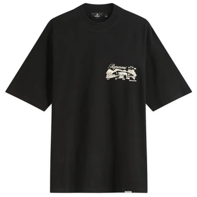 Represent Men's Race Way T-Shirt Jet Black