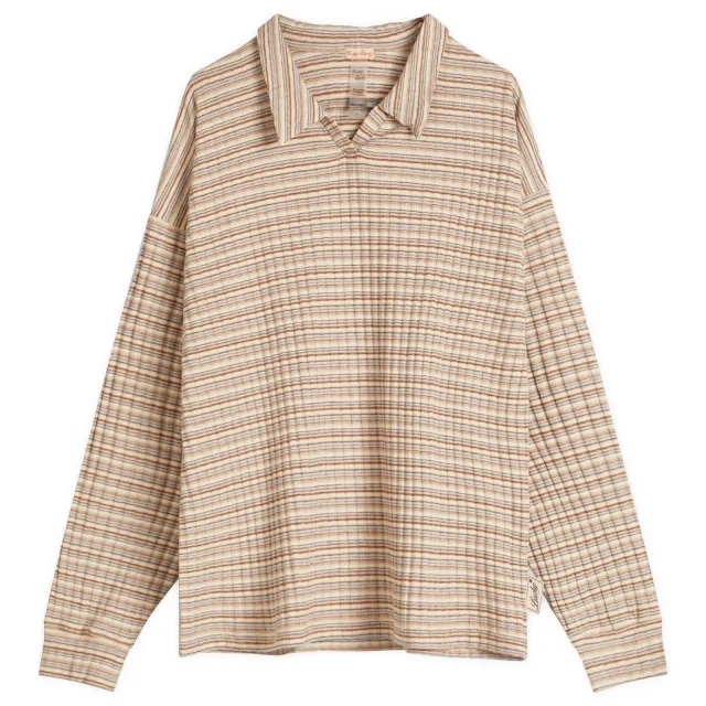 Fruity Booty Women's Lucky Stripe Polo Top