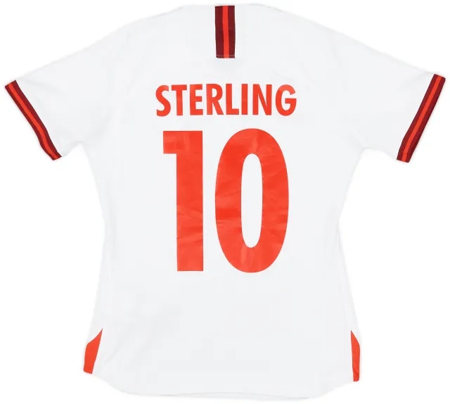 2019 England Lionesses Home Shirt Sterling #10 - 10/10 - (S)