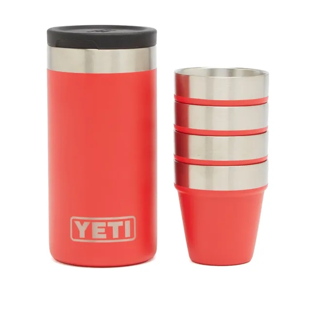 YETI Rambler Shot Glasses Rescue Red