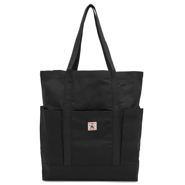 Randy's Garments Men's Utility Tote Bag Black Cotton Ripstop