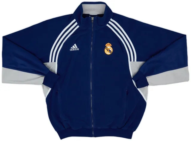 2000-01 Real Madrid adidas Track Jacket - 8/10 - (L/XL)