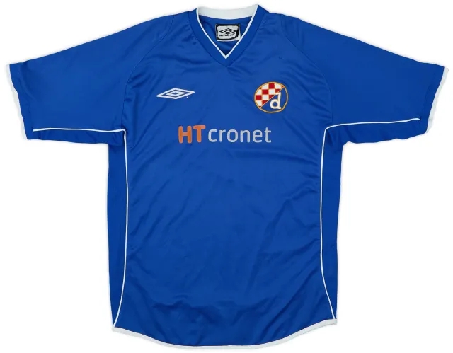 2002-03 Dinamo Zagreb Home Shirt - 7/10 - (S)