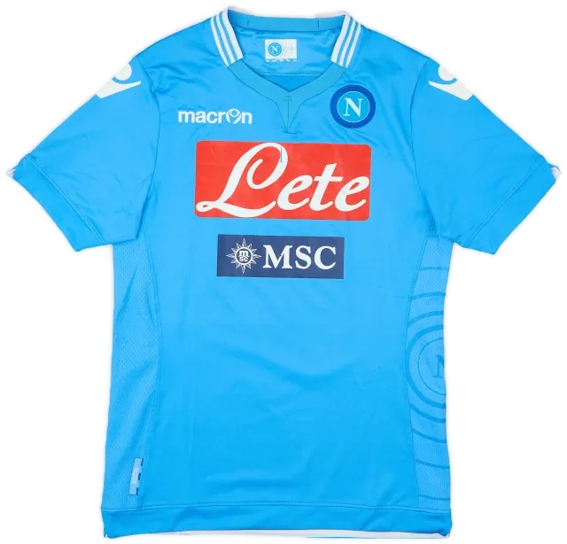2013-14 Napoli Home Shirt - 6/10 - (L)