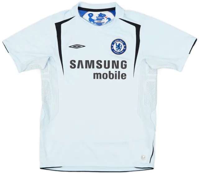 2005-06 Chelsea Away Shirt - 8/10 - (L.Boys)