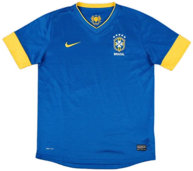 2012-13 Brazil Away Shirt - 8/10 - (XL.Boys)