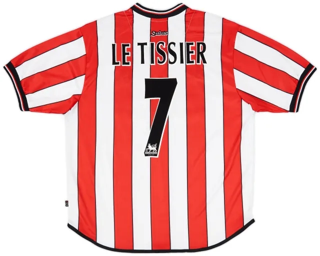 2001-03 Southampton Home Shirt Le Tissier #7 - 8/10 - (XL)