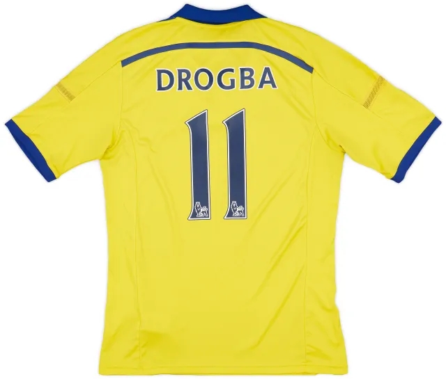 2014-15 Chelsea Away Shirt Drogba #11 - 6/10 - (M)