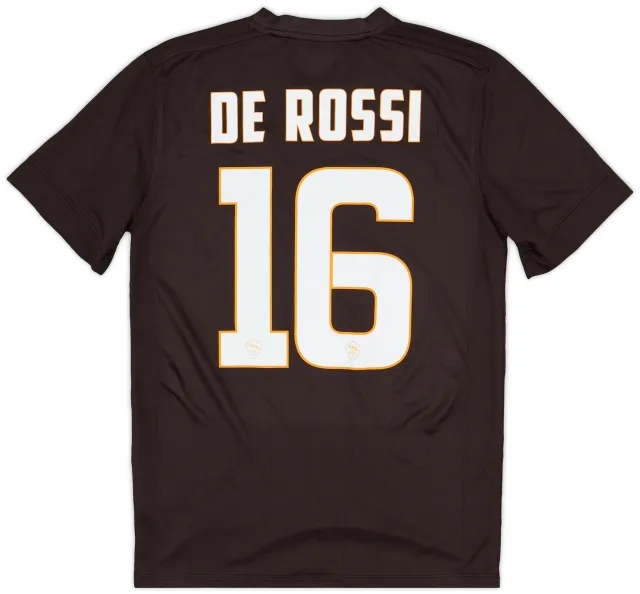 2014-15 Roma Third Shirt De Rossi #16 - 9/10 - (S)