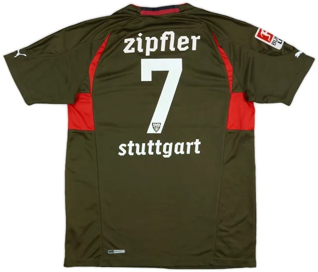 2010-11 Stuttgart Third Shirt Zipfler #7 - 6/10 - (XL.Boys)