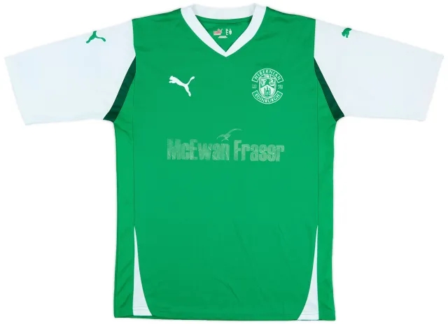 2010-11 Hibernian Home Shirt - 4/10 - (M)