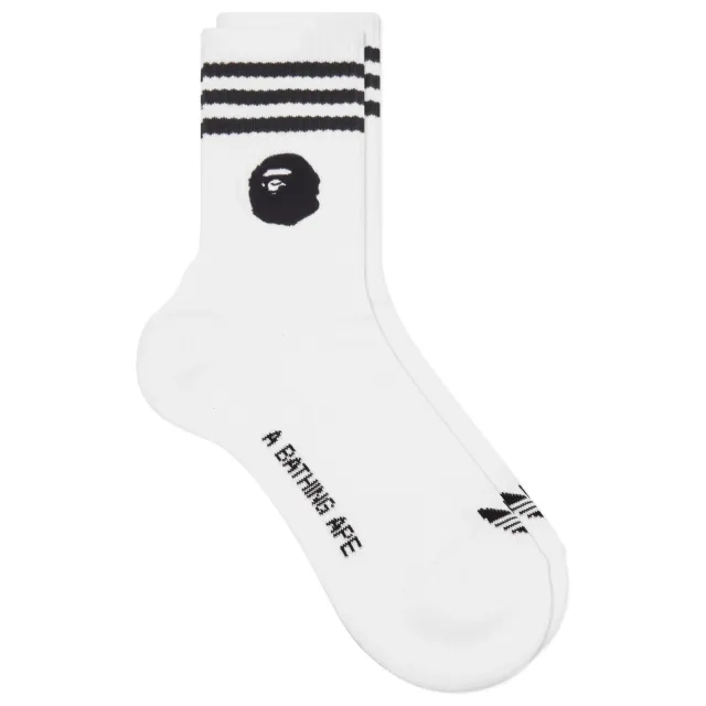 adidas Originals adidas x Bape Socks White/Black