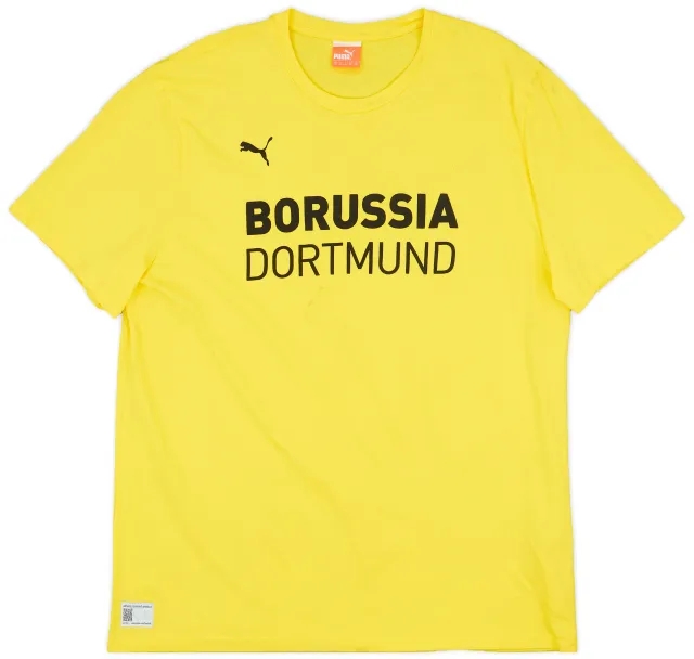 2021-22 Borussia Dortmund Puma Cotton Tee - 7/10 - (XL)