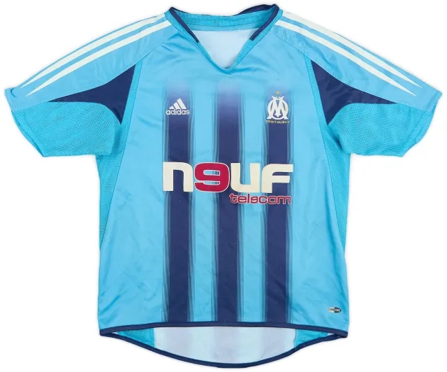 2004-05 Olympique Marseille Away Shirt Quentin - 5/10 - (S.Boys)