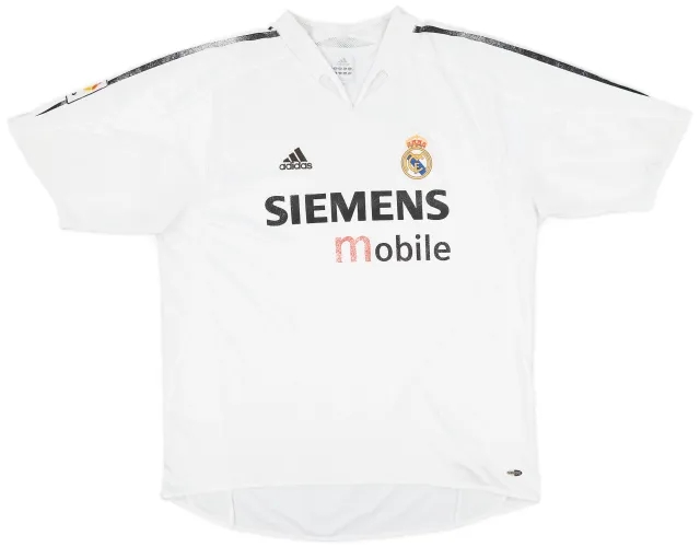 2004-05 Real Madrid Home Shirt - 5/10 - (XL)