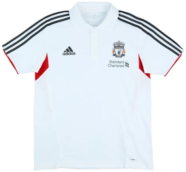2011-12 Liverpool adidas Polo Shirt - 9/10 - (L)