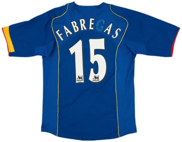 2004-06 Arsenal Away Shirt Fabregas #15 - 4/10 - (S)