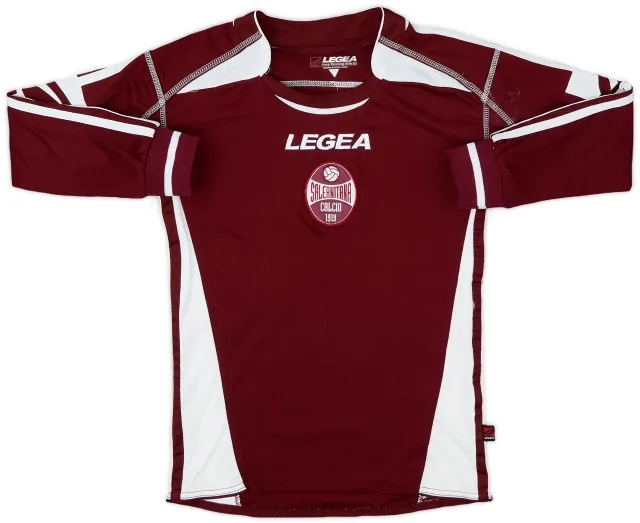 2006-07 Salernitana Home L/S Shirt - 9/10 - (XS)