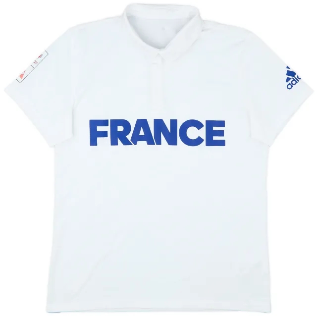 2018-19 France Basketball adidas Polo Shirt - 10/10 - (XL)