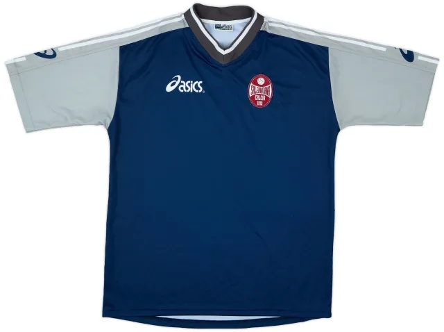 2005-06 Salernitana Asics Training Shirt - 9/10 - (XL)