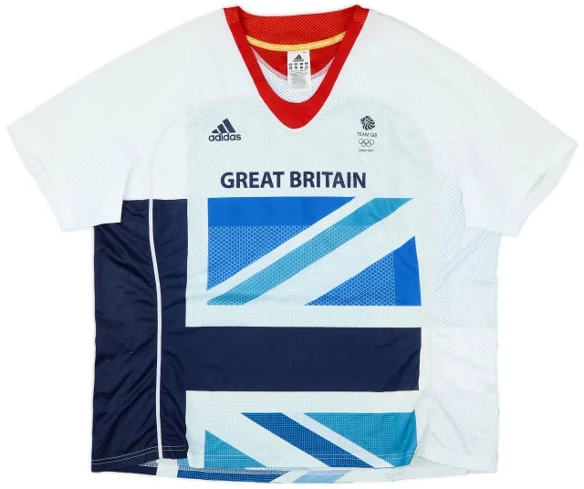 2012 Team GB Olympic adidas Training Shirt - 9/10 - (3XL)