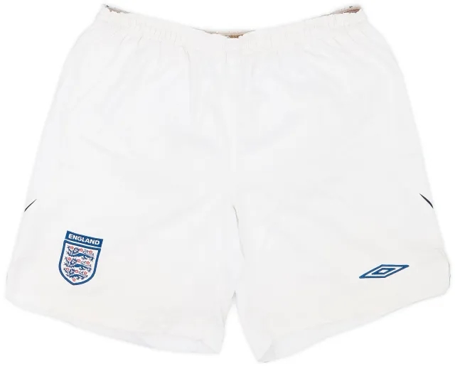 2007-08 England Alternate Home Shorts - 8/10 - (L)