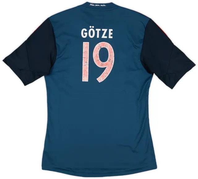 2013-14 Bayern Munich Third Shirt Gotze #19 - 6/10 - (S)