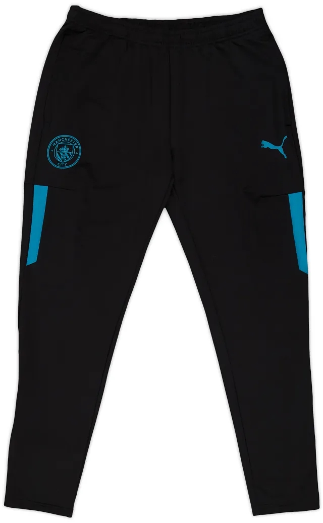 2021-22 Manchester City Puma Track Pants/Bottoms - 10/10 - (L)