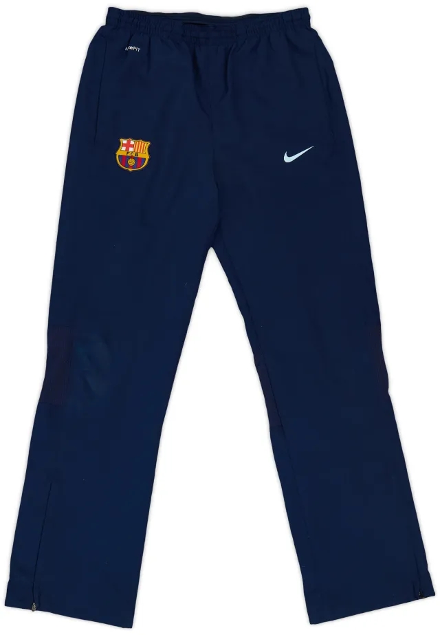 2009-10 Barcelona Nike Track Pants/Bottoms - 7/10 - (L.Boys)