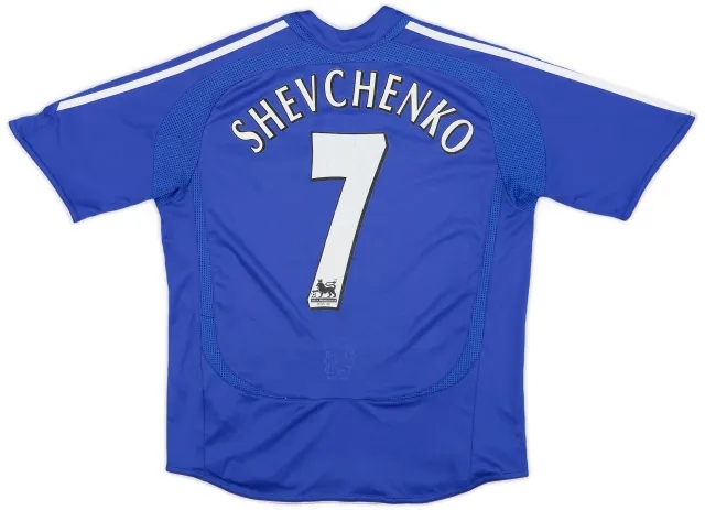 2006-08 Chelsea Home Shirt Shevchenko #7 - 7/10 - (M.Boys)