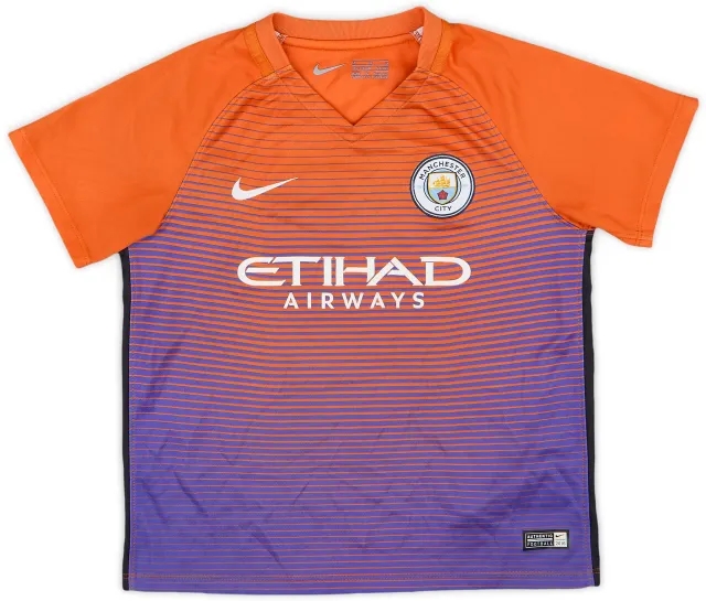 2016-17 Manchester City Third Shirt - 9/10 - (5-6 Years)