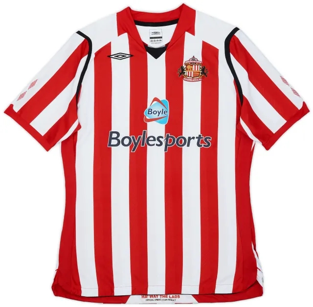2008-09 Sunderland Home Shirt - 9/10 - (Women's XL)