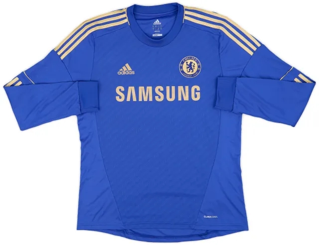 2012-13 Chelsea Home L/S Shirt #21 - 7/10 - (L)