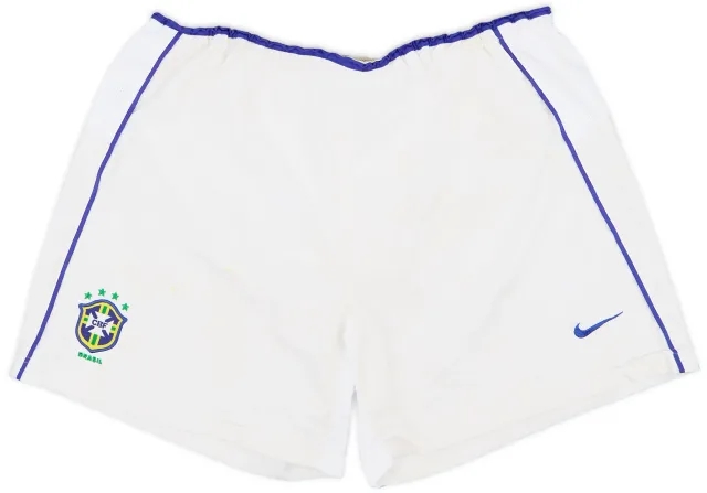 2002-04 Brazil Away Shorts - 6/10 - (L)