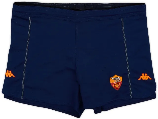 2001-02 Roma European Home Shorts - 5/10 - (XL)