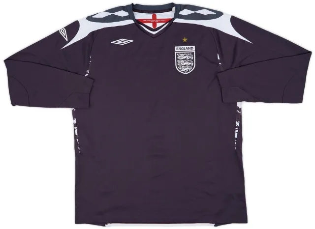 2007-09 England GK Shirt - 8/10 - (XL)