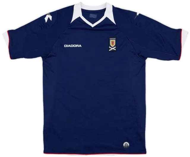 2008-09 Scotland Home Shirt - 6/10 - (XL.Boys)