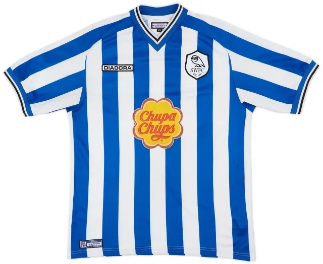 2001-03 Sheffield Wednesday Home Shirt - 8/10 - (S)