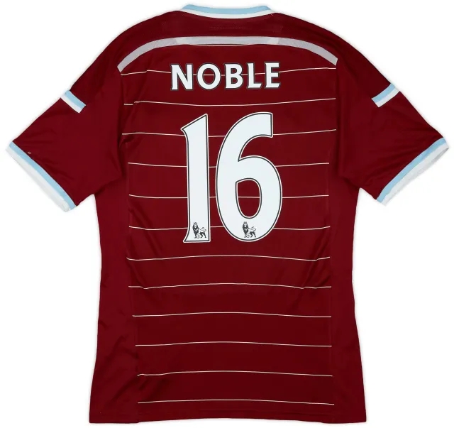 2014-15 West Ham Home Shirt Noble #16 - 8/10 - (S)