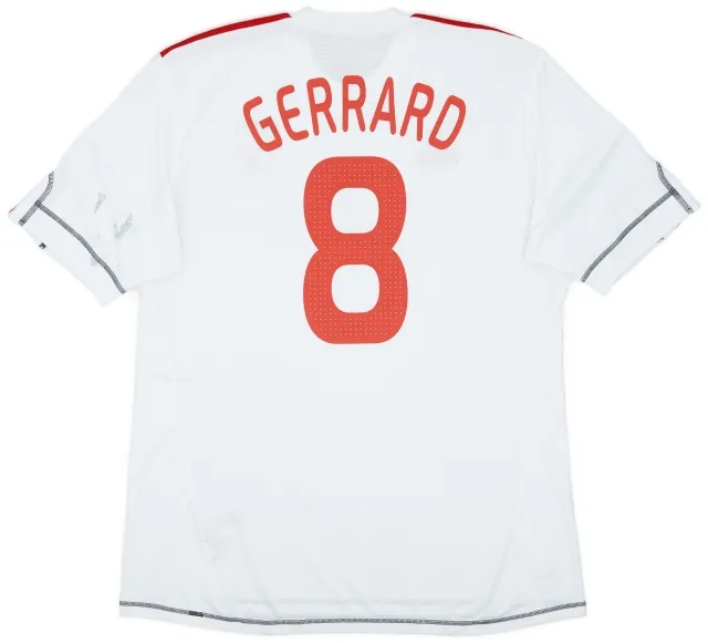 2009-10 Liverpool Third Shirt Gerrard #8 - 5/10 - (XL)