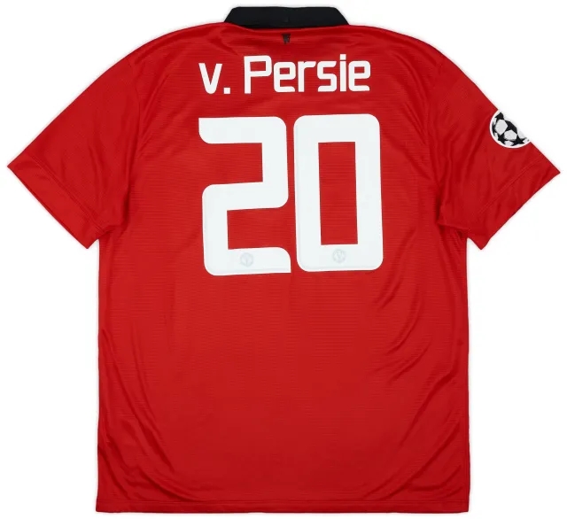 2013-14 Manchester United Home Shirt v.Persie #20 - 6/10 - (XL)