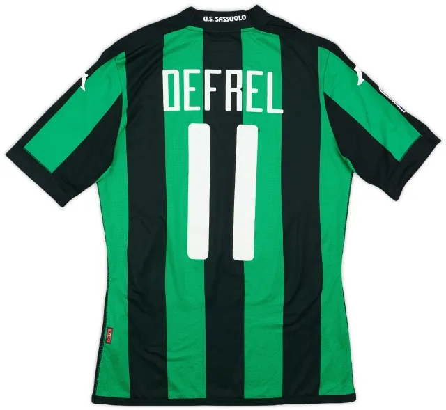 2015-16 Sassuolo Authentic Home Shirt Defrel #11 - 6/10 - (M)