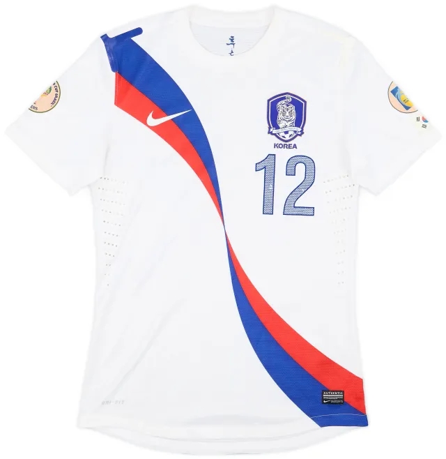 2012-13 South Korea Match Issue World Cup Qualifiers Away Shirt #12