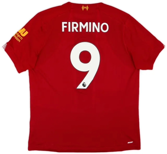 2019-20 Liverpool Home Shirt Firmino #9 - 7/10 - (L)