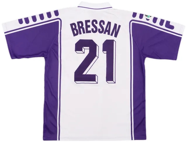1999-00 Fiorentina Home Shirt Bressan #21 - 5/10 - (XL)