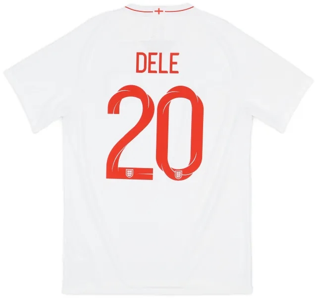 2018-19 England Home Shirt Dele #20 - 8/10 - (L)