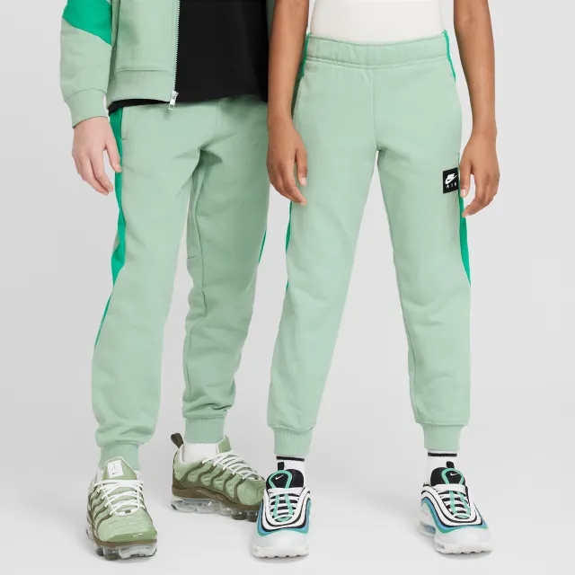 Nike Air Older Kids' Fleece Joggers - Green - Fleece
