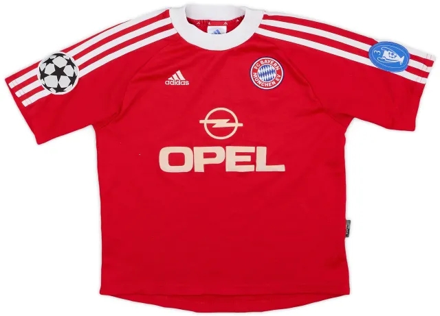 2001-02 Bayern Munich CL Shirt - 7/10 - (L.Boys)
